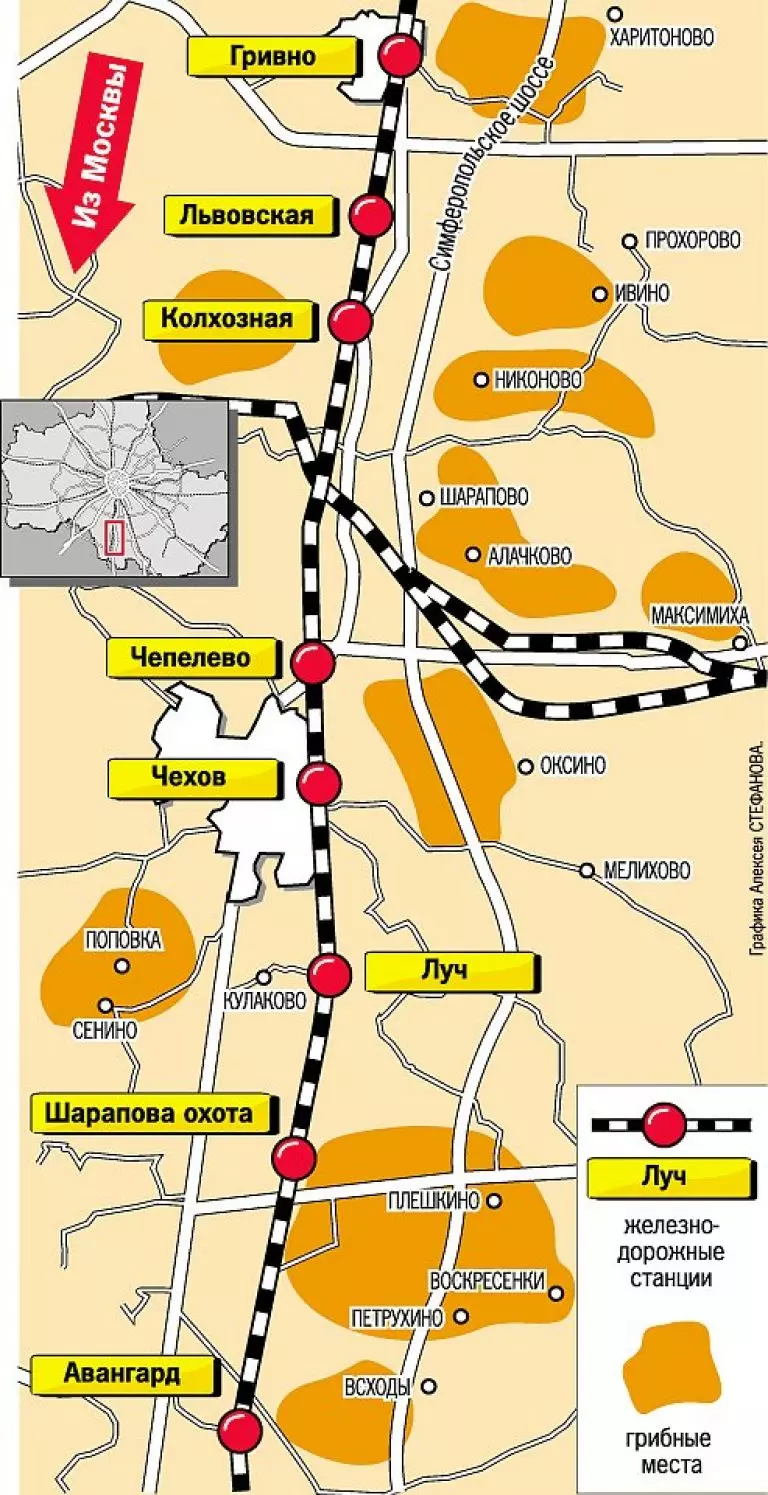 Карта осадков новый быт чеховский район