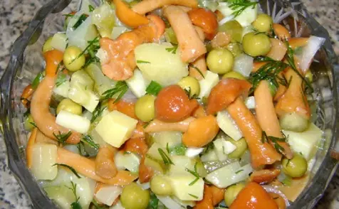 Салат с грибами и картошкой: как приготовить вкусно и быстро?