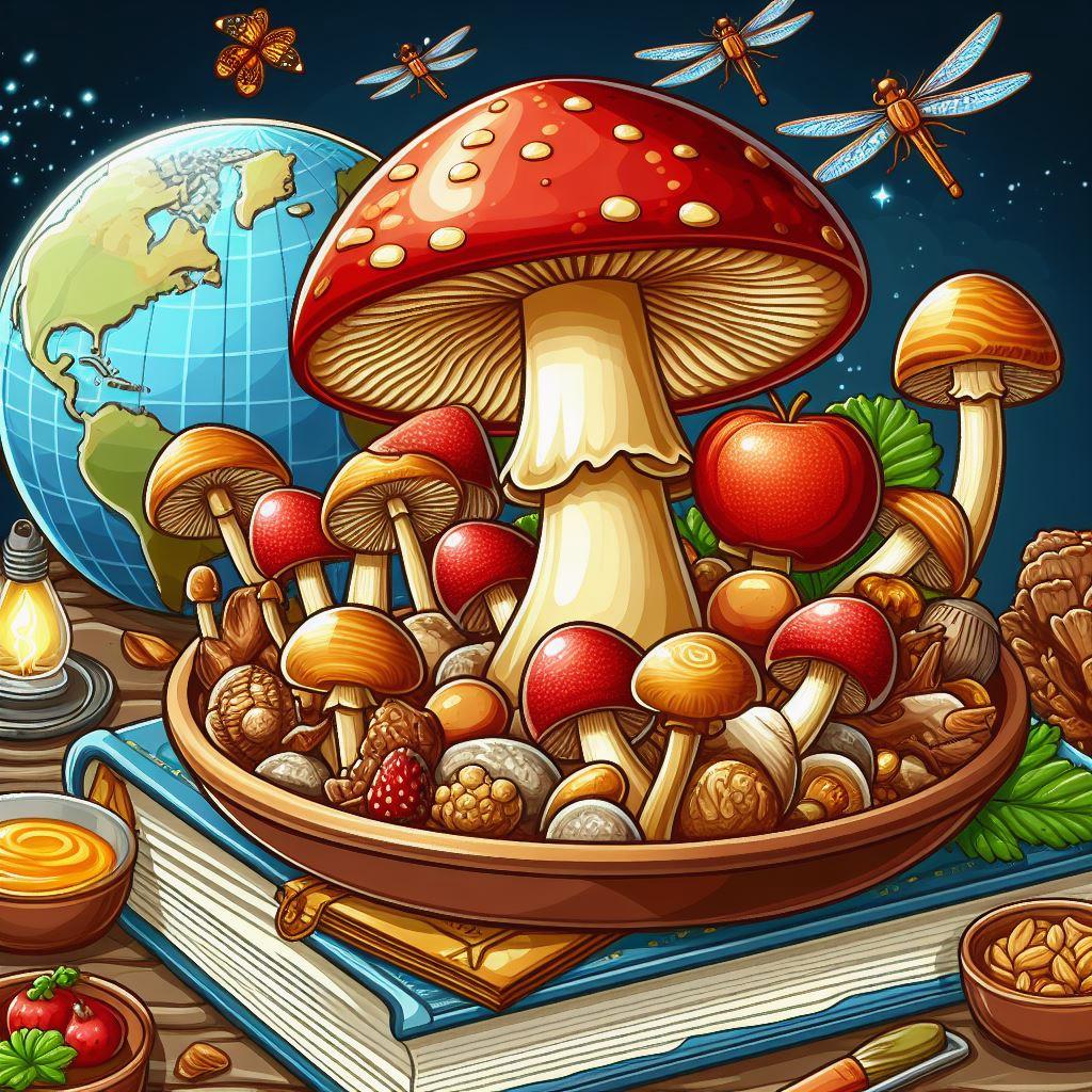 🌍 Десятка удивительных грибов со всего мира: путеводитель: 🔍 Погружаемся в мир грибной экзотики: что делает гриб необычным?