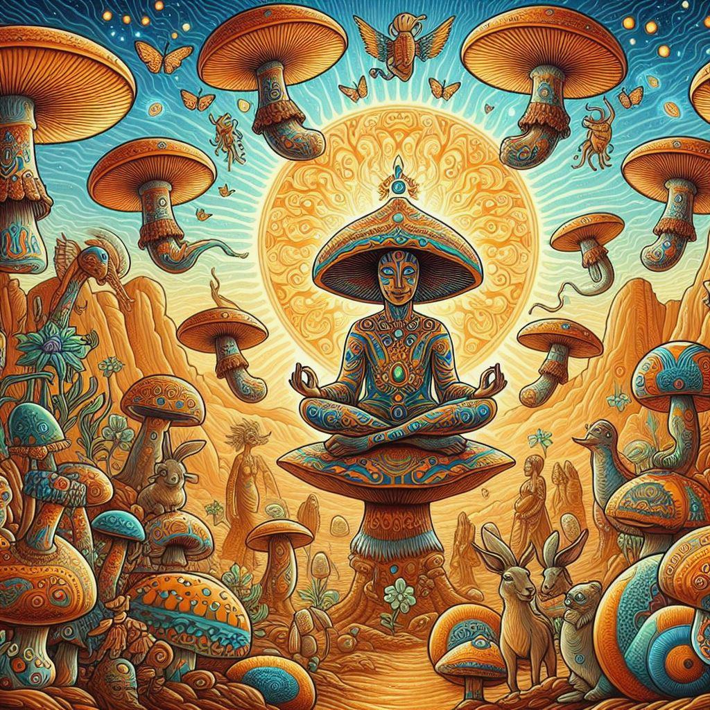 🍄 Психоделические грибы и их роль в религиозных обрядах древности: 🌈 Видения и сообщения богов: психоактивные вещества как средство связи