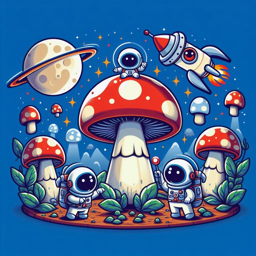 🚀 Грибы в космосе: за гранью Земли исследования и открытия: 🔬 Исследовательские миссии: как грибы отправлялись в космос