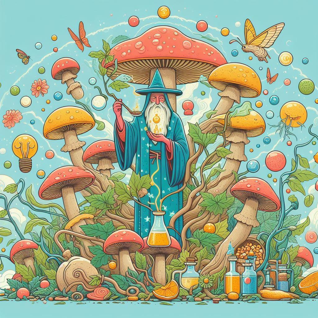 🍄 От древности до наших дней: как грибы использовались в лечебных целях: 📜 Грибы в древней медицине: начало пути