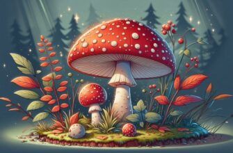 🍄 Мухомор красный: красивый, но смертельно опасный