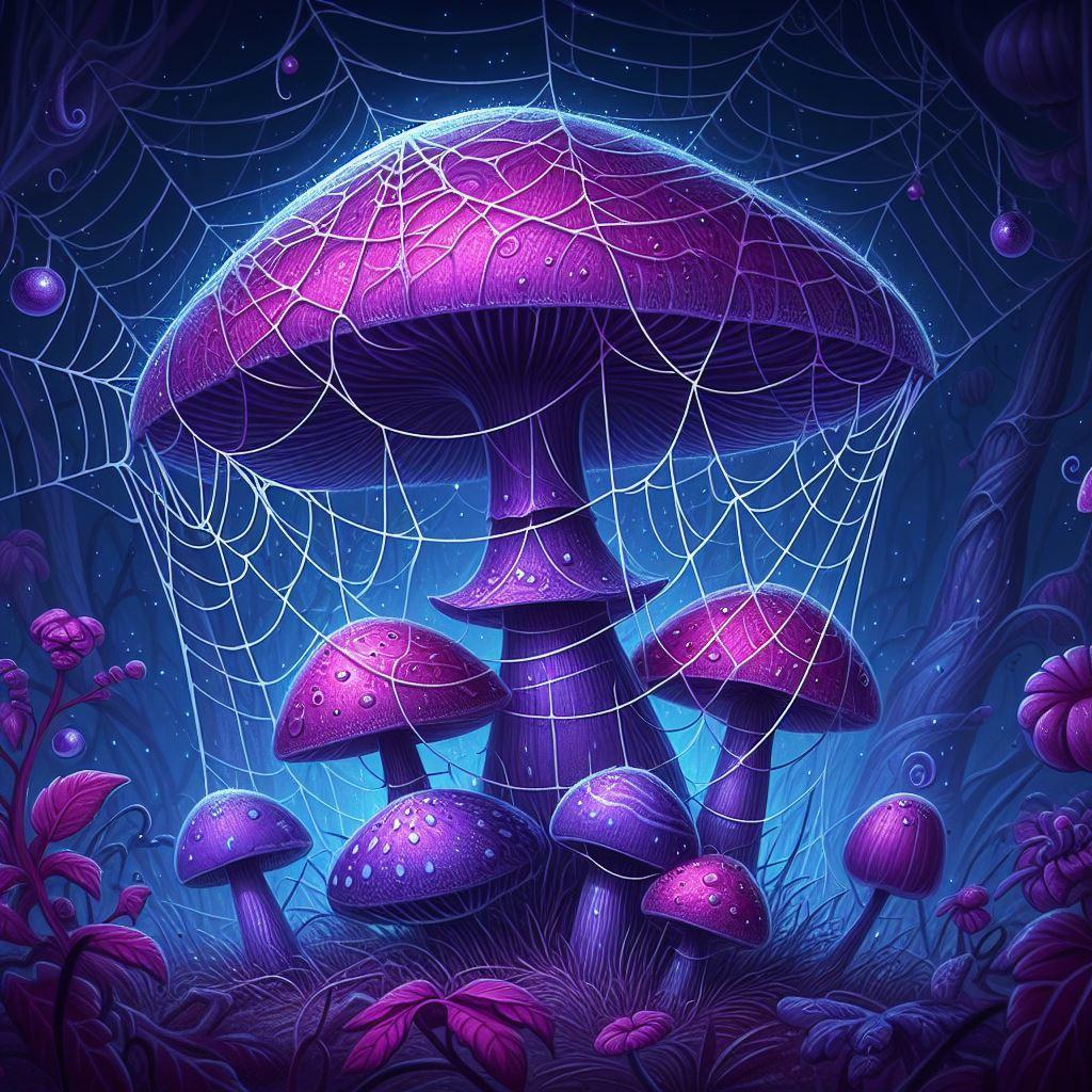 🍄 Фиолетовый паутинник: загадочный гриб из Красной книги: 🌍 Ареалы обитания: где встречается этот редкий вид