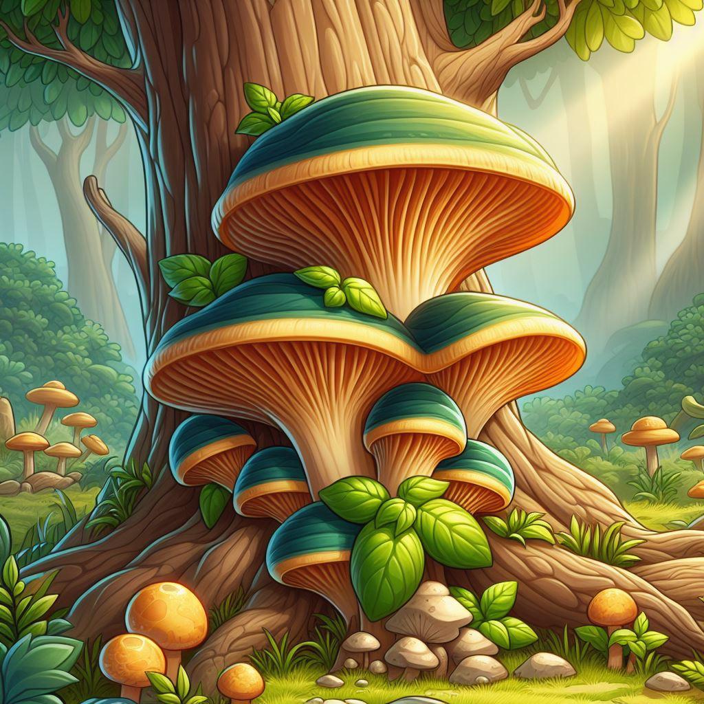 🍋 Лимонная вешенка: экзотический гриб, растущий на деревьях: 🔍 Особенности и характеристики: почему вешенка лимонная не похожа на другие грибы
