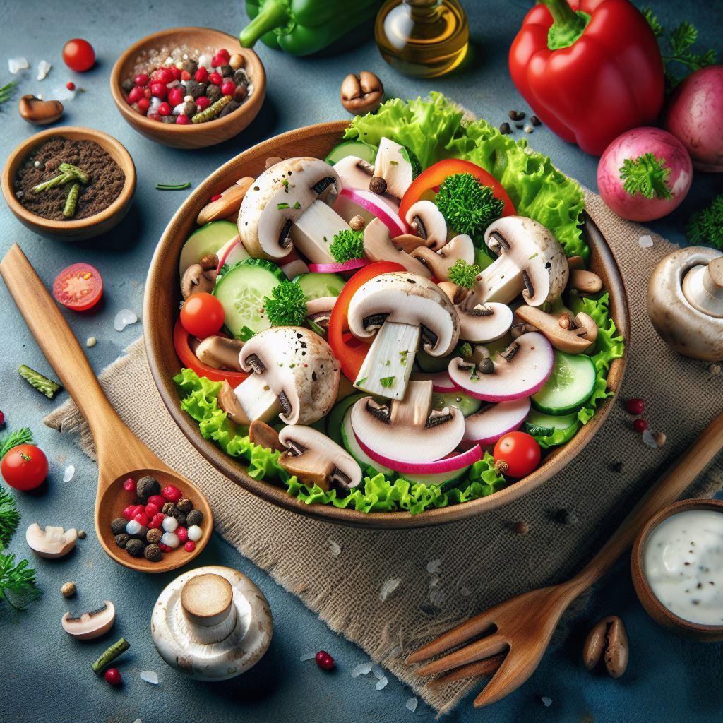 🍄 Рецепты салатов с грибами на зиму: создаем идеальную закуску: 🔪 Подготовка ингредиентов: секреты и рекомендации