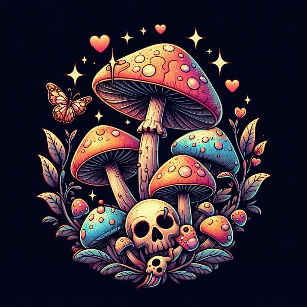 🍄 Обманчивая красота ложных сатанинских грибов: красивые, но опасные: 🧪 Токсины и их воздействие на человека: почему они опасны