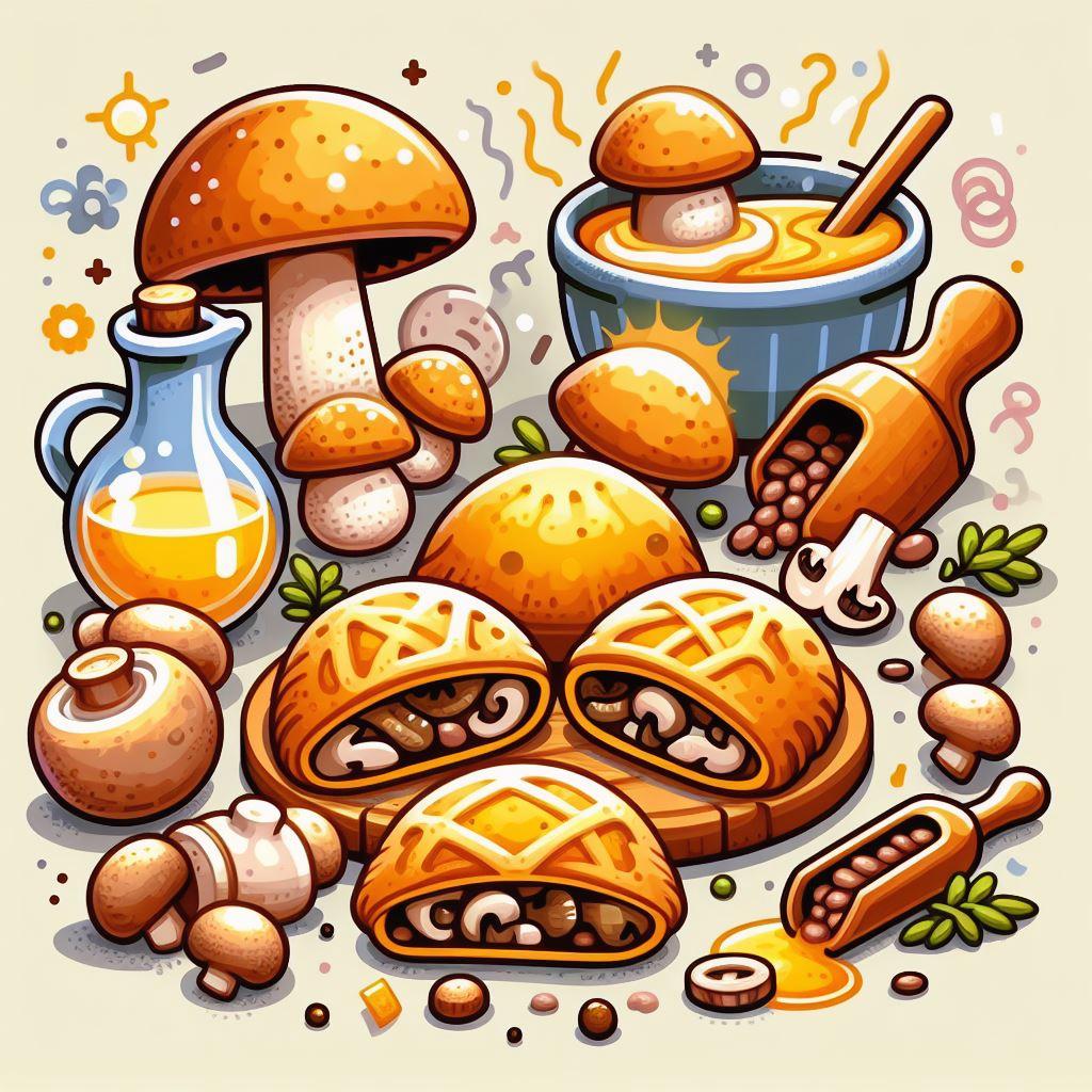 🥟 Домашние пирожки с грибами: наследие бабушкиных рецептов: 🔥 Жарим пирожки с грибами: техники и тонкости приготовления
