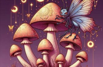 🍄 Обманчивая красота ложных сатанинских грибов: красивые, но опасные