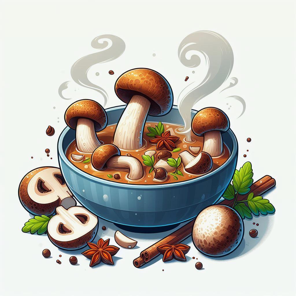🍜 Лучшие 5 рецептов супа из белых грибов, которые поразят вас вкусом: 🌿 Легкий летний суп из белых грибов: простой и вкусный рецепт