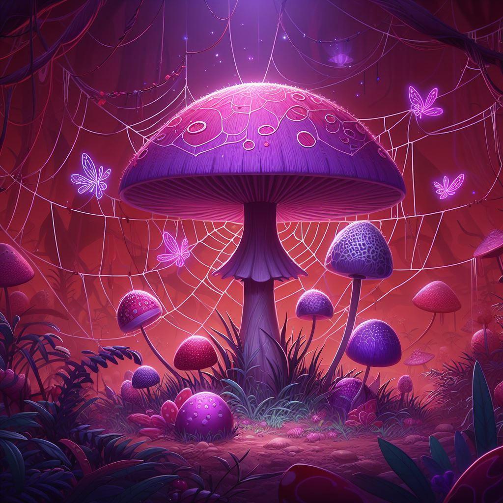 🍄 Фиолетовый паутинник: загадочный гриб из Красной книги: 🔍 На грани исчезновения: причины редкости фиолетового паутинника