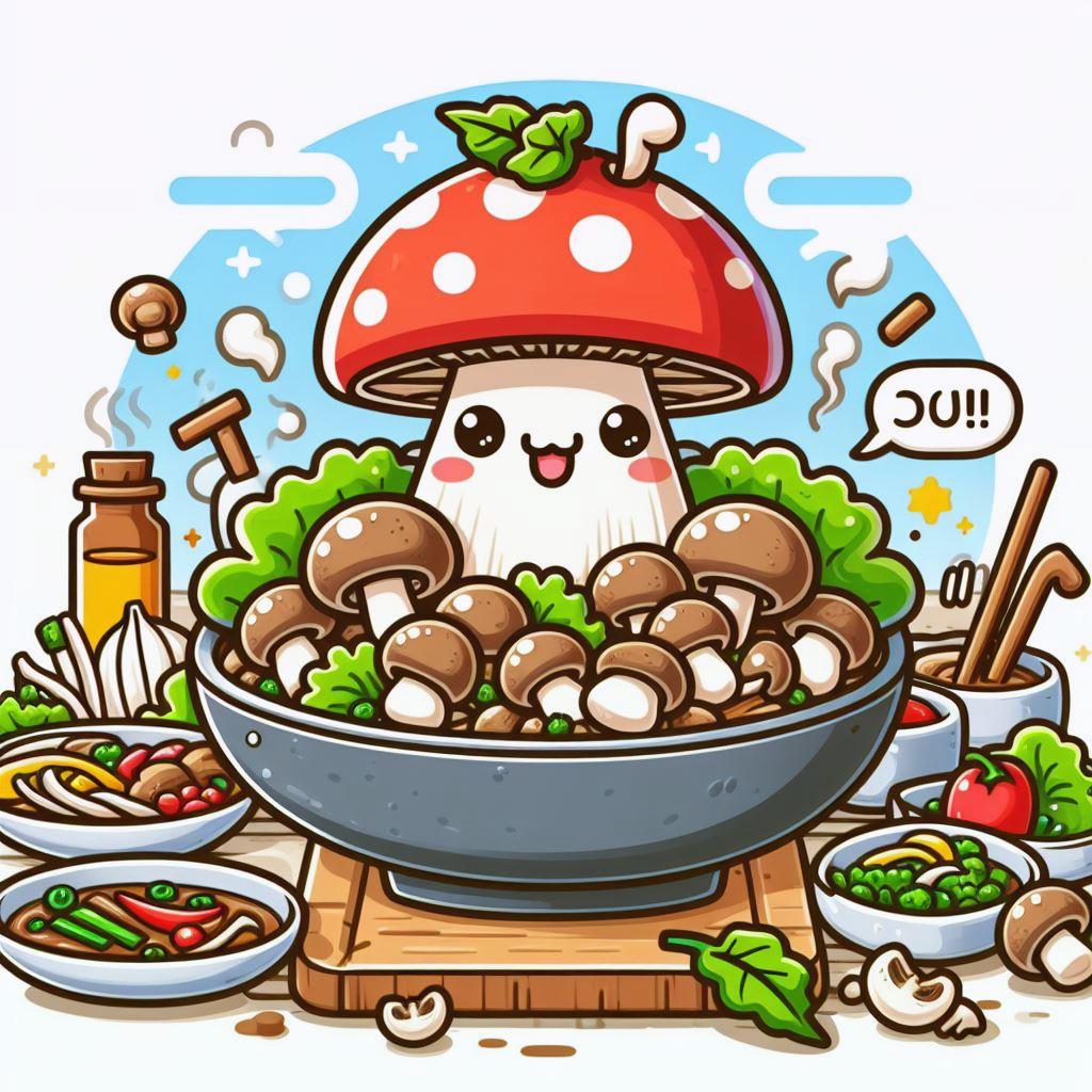 🍄 Мастер-класс по приготовлению грибов в корейском стиле: секретные рецепты и техники: 🥢 Традиционный рецепт маринованных грибов по-корейски: пошаговое руководство