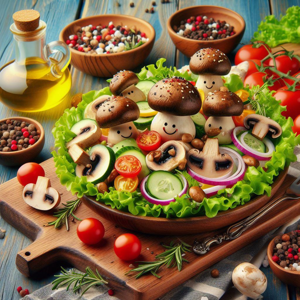 🥗 Лучшие рецепты салатов с груздями для гурманов: 🥣 Классический салат с груздями и овощами: шаг за шагом