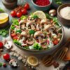 🍄 Зимние салаты с грибами: лучшие рецепты для закусок