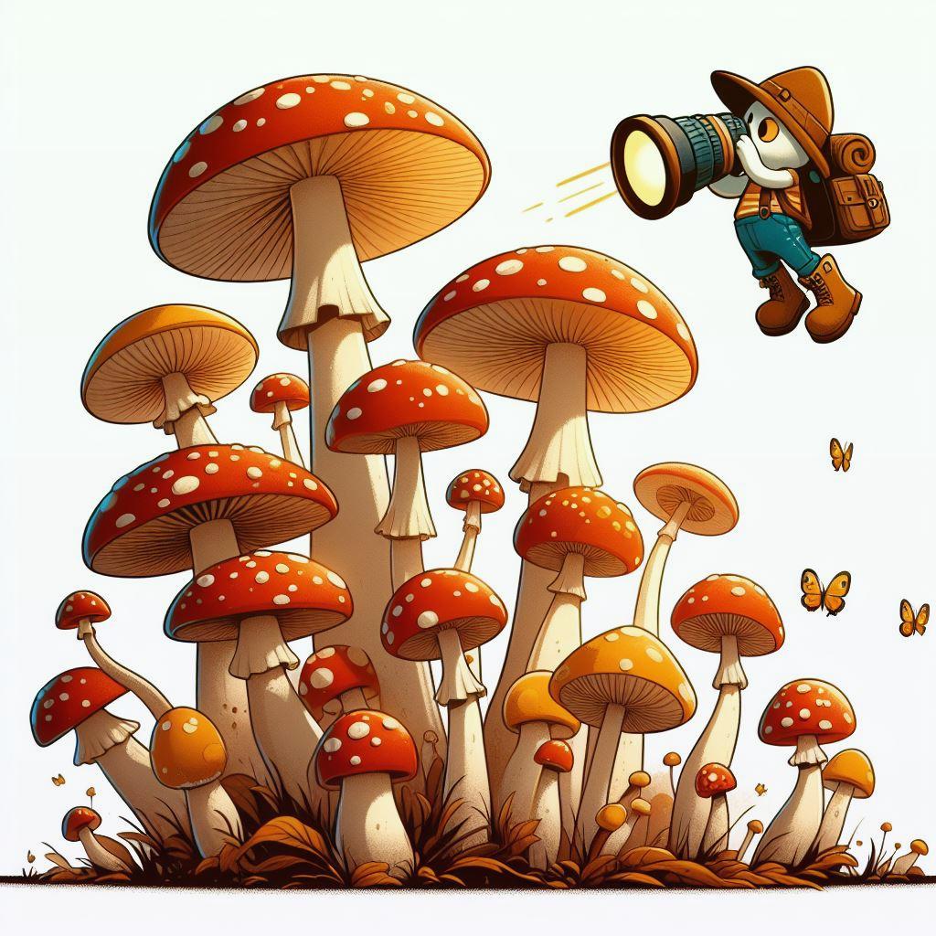 🍄 Веселка обыкновенная: открытие мира удивительных грибов: 🌈 Почему её называют "веселкой": цвета и формы