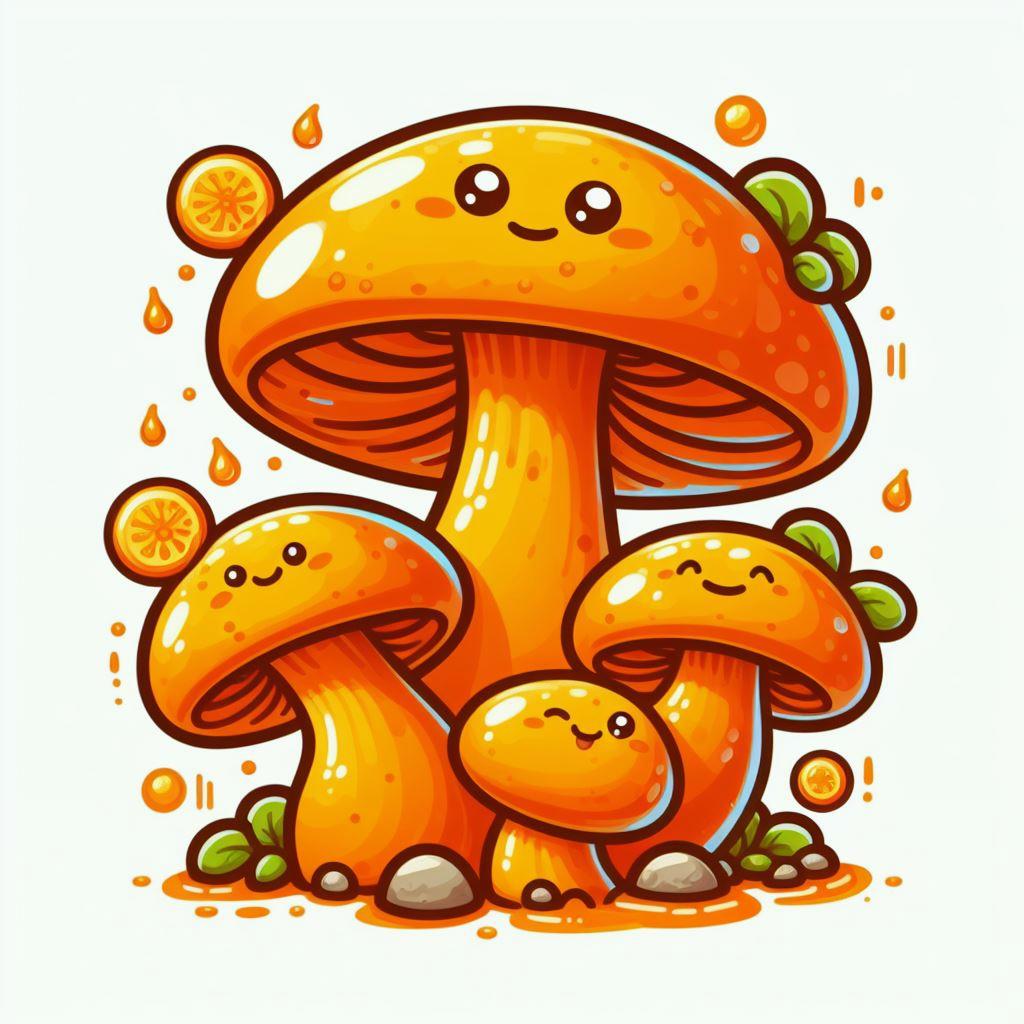 🍊 Алеврия оранжевая: сладкий гриб для гурманов, встречающийся в России: 🔍 Отличительные черты: как не перепутать с другими грибами