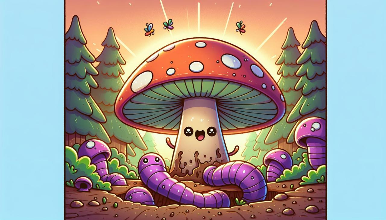 🍄 Груздь пергаментный: удивительный гриб, отпугивающий лесных червей: 🌿 Экологическая роль груздя пергаментного в лесу