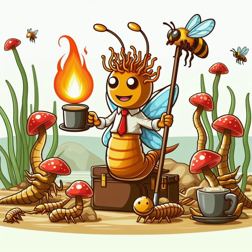 🍄 Кордицепс китайский: между мифом о убийце насекомых и чудодейственным лекарством: 🔬 Научные исследования кордицепса: разоблачение и подтверждение лечебных свойств