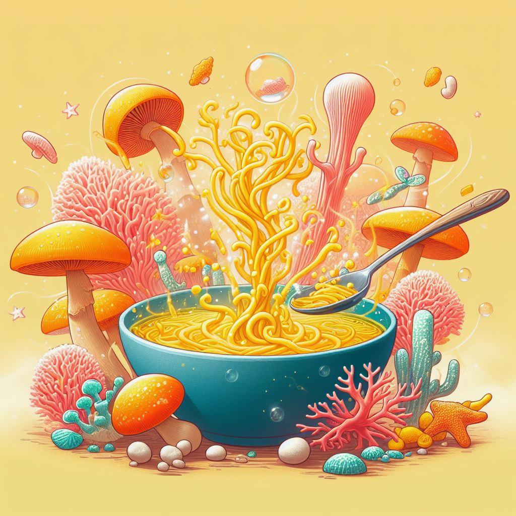 🍜 Волшебный суп из рамарии желтой: погружение в мир грибов-кораллов: 🔍 Отличия рамарии желтой от других грибов: безопасность и польза