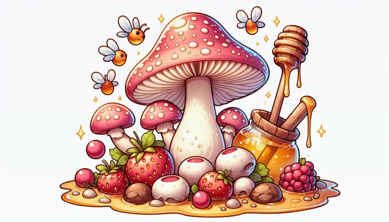 🍄 Открытие сыроежки Мэйра: ядовитый гриб с ароматом фруктов и меда: 🍯 Уникальный аромат: почему сыроежка Мэйра пахнет медом и фруктами