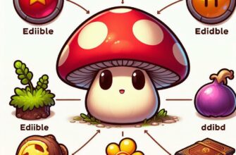 🍄 Гид по грибам: съедобные, условно съедобные и ядовитые
