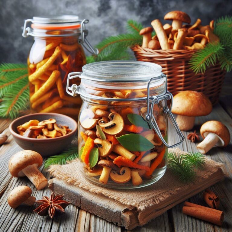 🍂 Сохраняем аромат леса: жареные грибы на зиму в банках