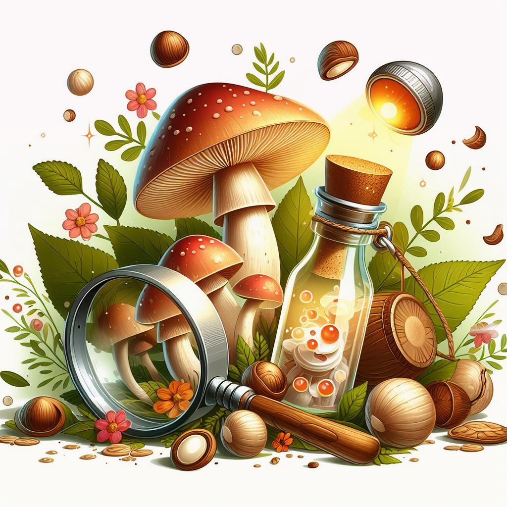 🍄 Открытие в мире грибов: двуспоровый шампиньон и его молодильные свойства с нотками ореха: 🔬 Научный взгляд: почему двуспоровый шампиньон заслуживает внимания
