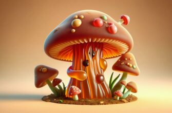 🍄 Пецица изменчивая: удивительный гриб-мармеладка и его секреты