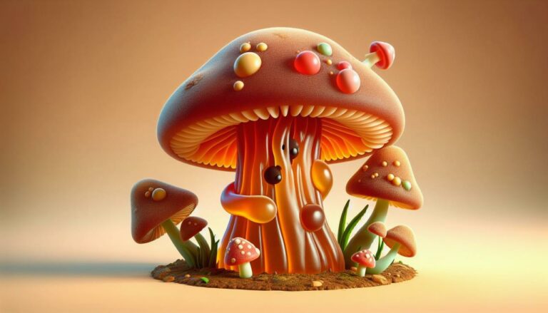 🍄 Пецица изменчивая: удивительный гриб-мармеладка и его секреты