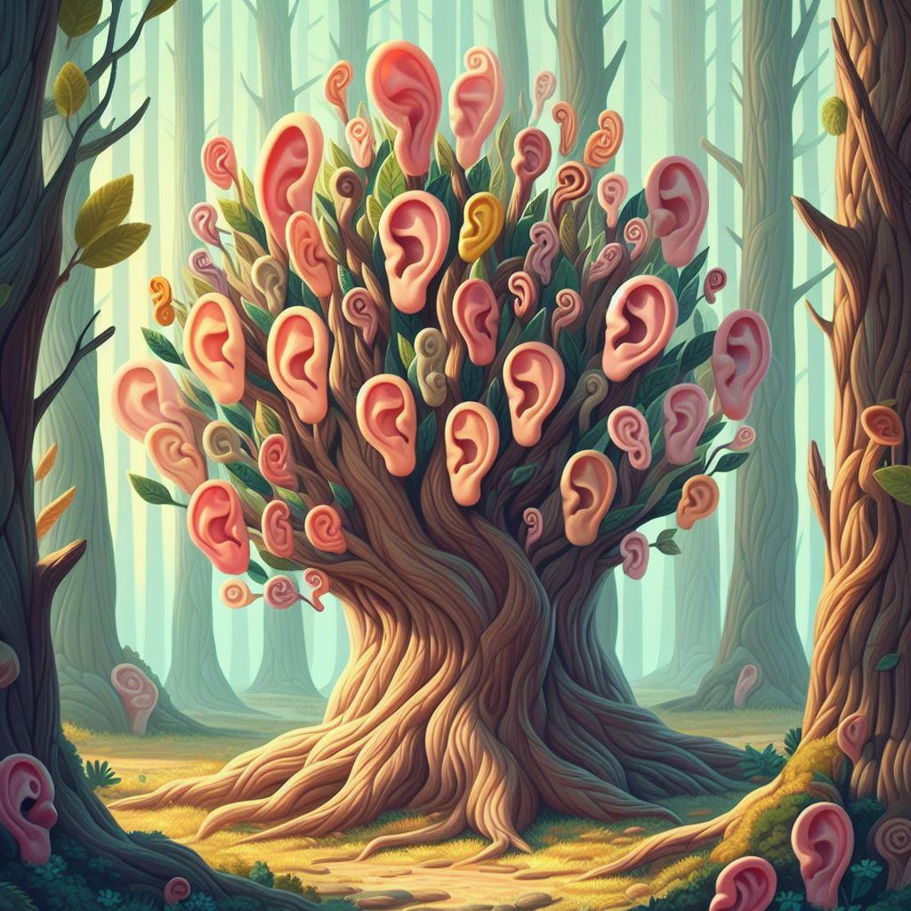 🌳 Уши на деревьях: удивительная аурикулярия уховидная и её распространение в России: 🔬 Уникальные черты: почему аурикулярия не похожа на другие грибы