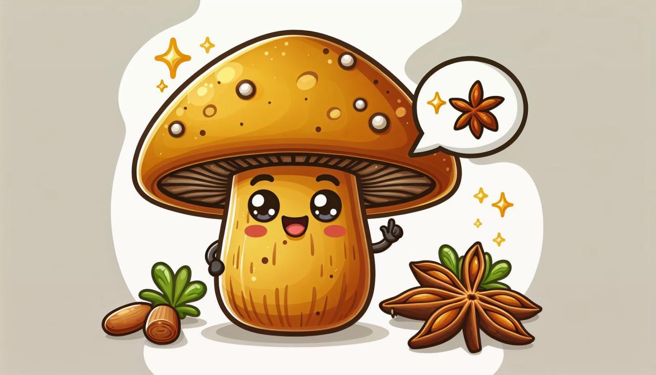 🍄 Говорушка буро-желтая: удивительный гриб с ароматом аниса: 👃 Анисовый аромат: чем уникален и как распознать