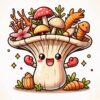 🍄 Ворончатая говорушка: гриб с нотками цветов и вкусом морепродуктов