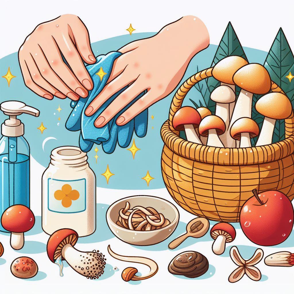 🧼 Как эффективно очистить руки после сбора грибов: советы и средства: 🚿 Техника правильного мытья рук: пошаговое руководство