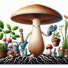 🌱 Энтолома садовая: открытие для садоводов и грибников