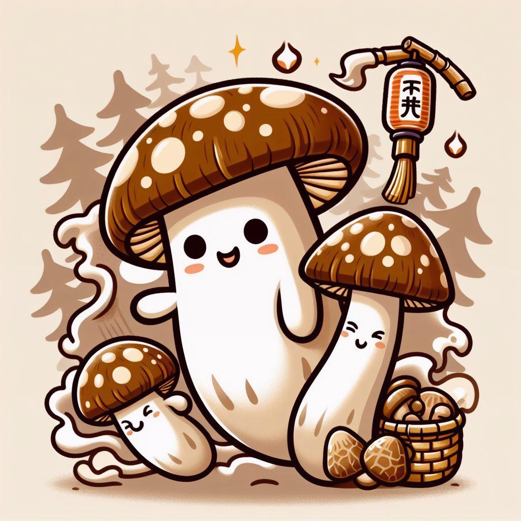 🍄 Мацутакэ: Секреты азиатского грибного деликатеса: 🔎 Узнавая мацутакэ: Как отличить ценный гриб от его собратьев