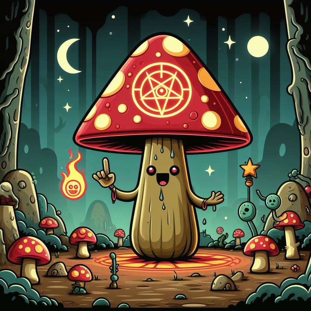 🍄 Сатанинский гриб: между мифами и реальной опасностью: 🍽 Влияние на организм человека: от пищевого отравления до лечебных свойств