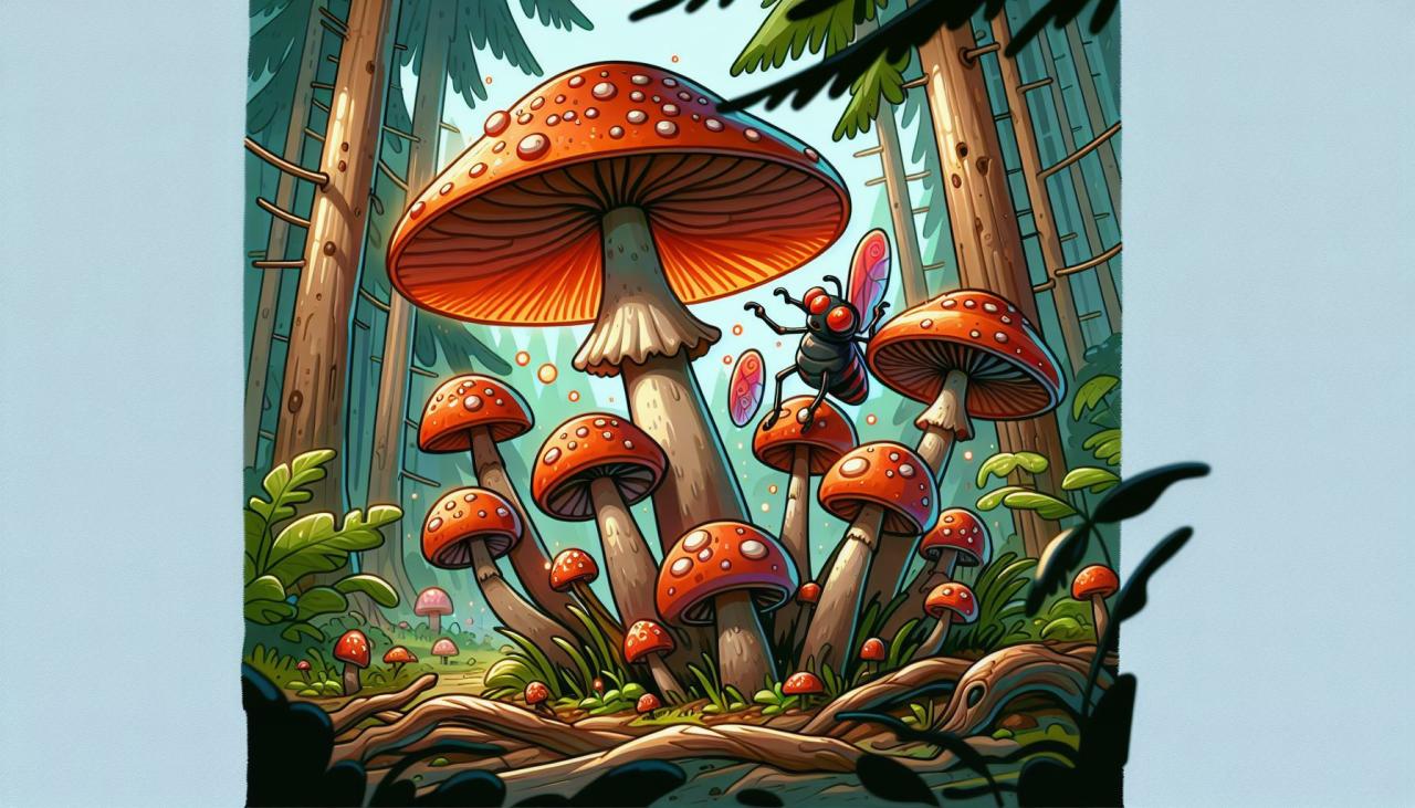 🍄 Энтолома ядовитая: опасный гриб, маскирующийся под безобидные виды: 🌿 Места обитания: предпочтительные экосистемы для роста