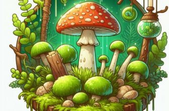 🍄 Все о зеленом моховике: полное руководство по поиску и определению гриба