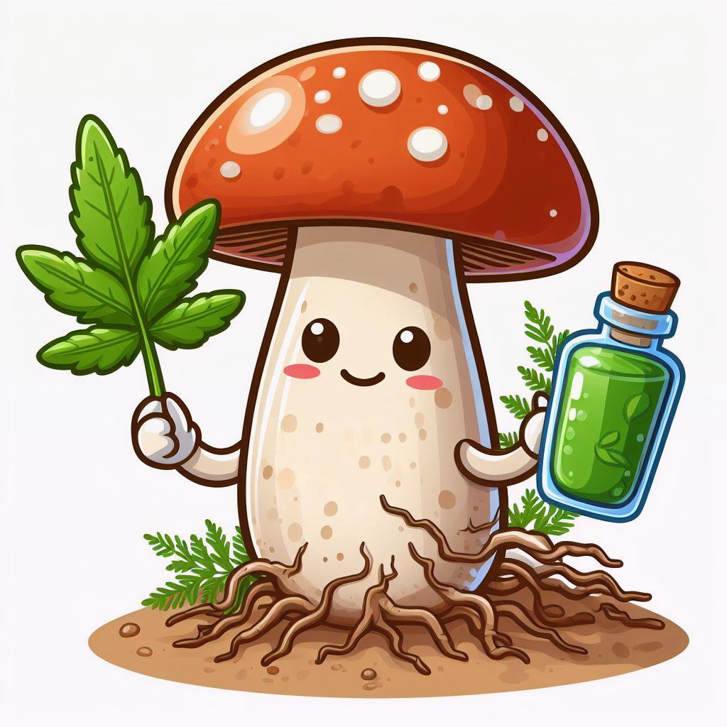 🍂 Боровик коренящийся: гриб, который может испортить вкус блюда: 🔎 Отличительные признаки боровика коренящегося