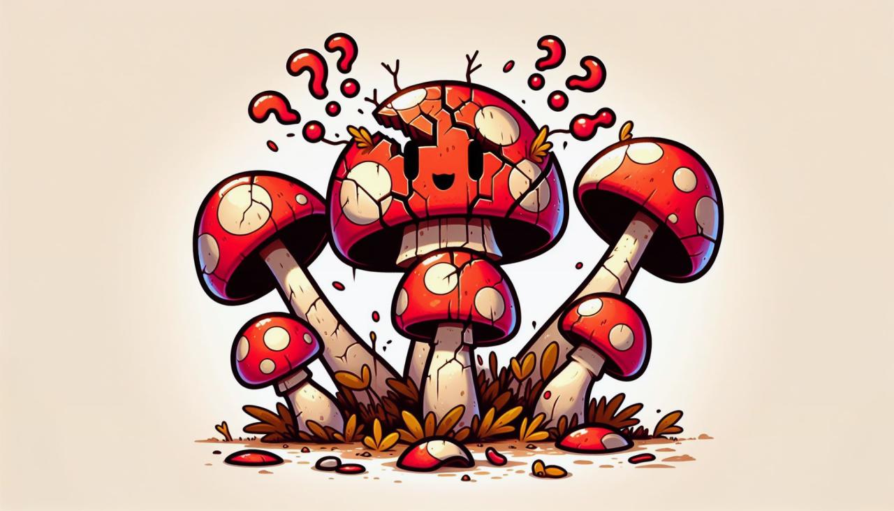 🍄 Загадочный зимний гриб: рядовка надломленная и её уникальное краснение: 📆 Сезонность и условия роста: почему это зимний гриб