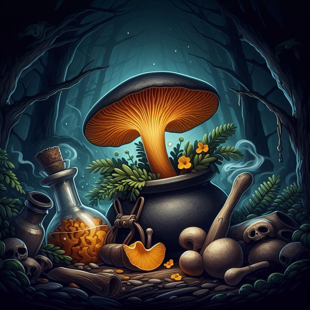🍄 Лисичка черная (вороночник): скрытые тайны мрачного гриба: 🌲 Обитание и экологическая роль вороночника