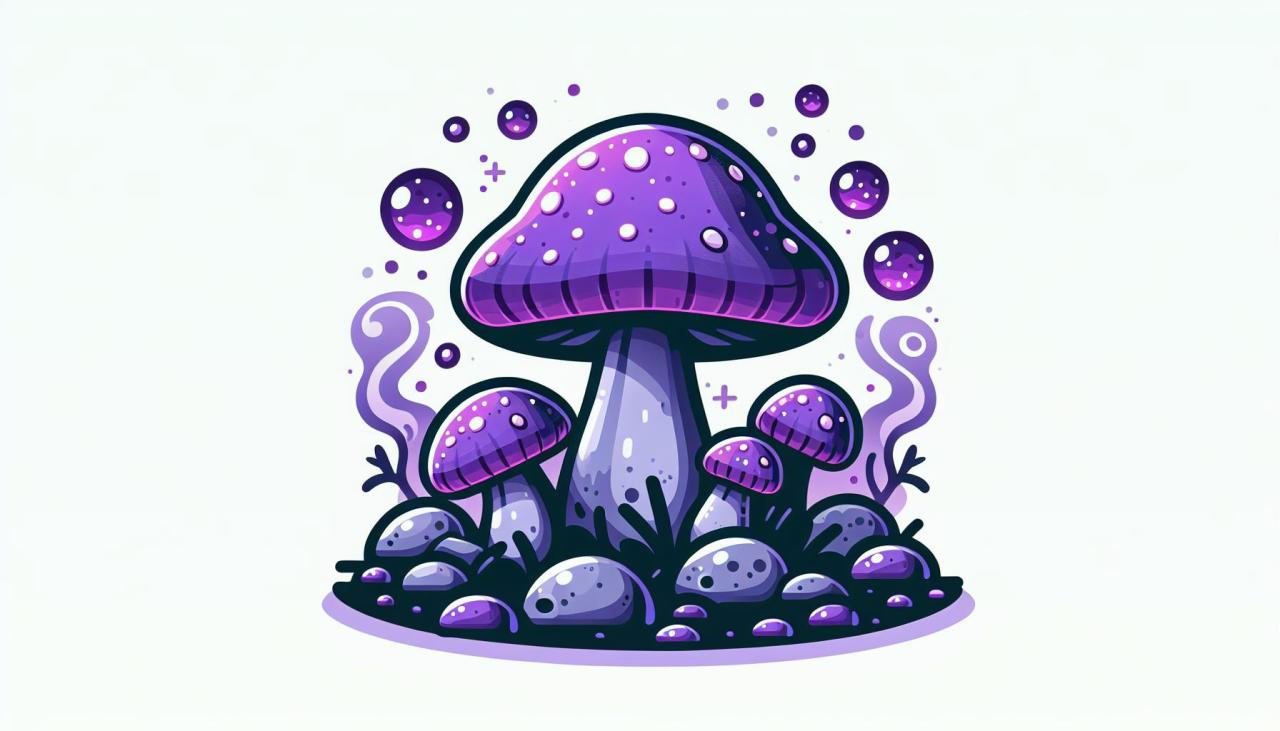 🍄 Рядовка фиолетовая: таинственный гриб из ведьминых кругов: 👁️ Внешний вид и особенности: как не перепутать с другими грибами