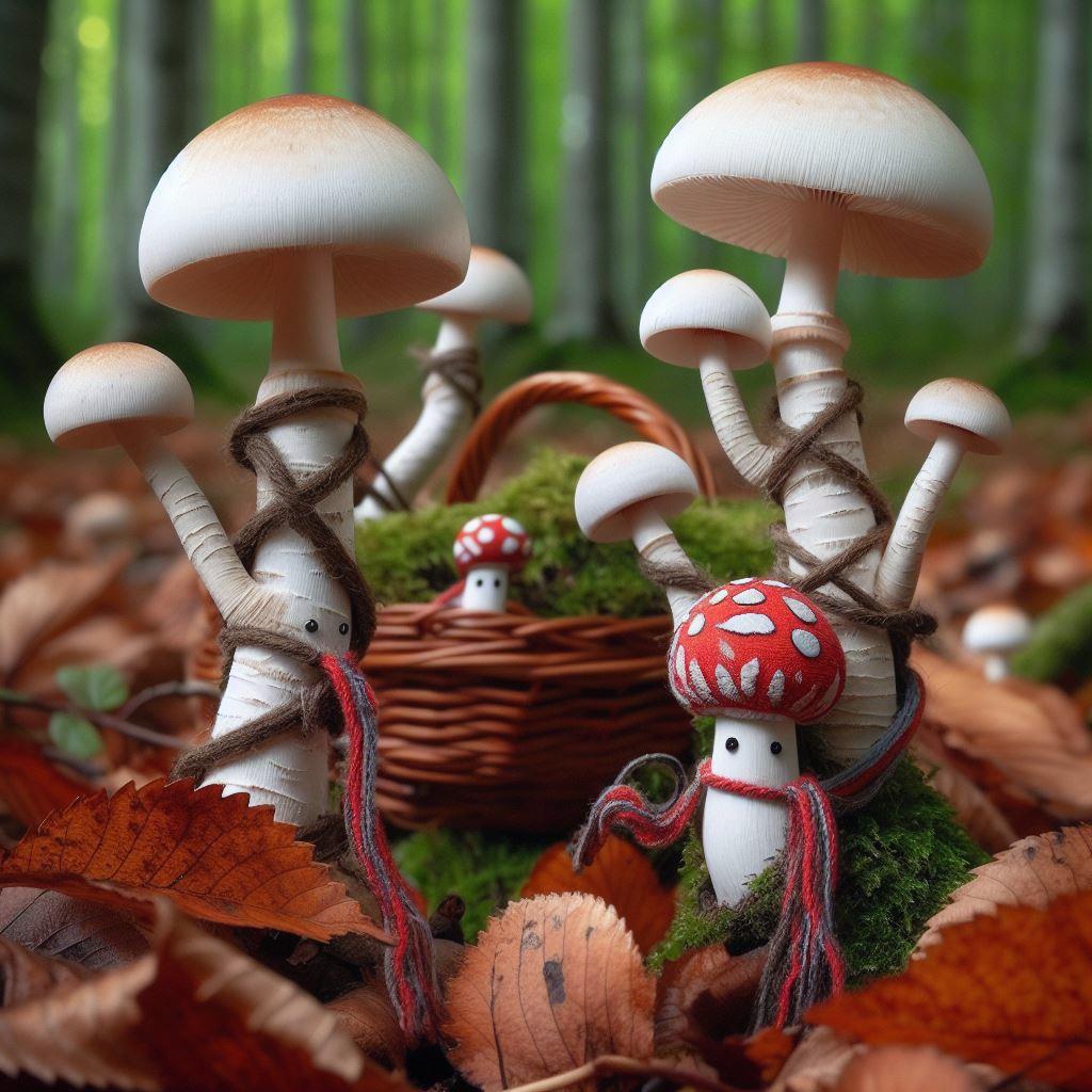 🍄 Разгадка двойников: в поисках настоящего Белого гриба березового: 🎭 Маскировка в лесу: как отличить Белый гриб от его двойников