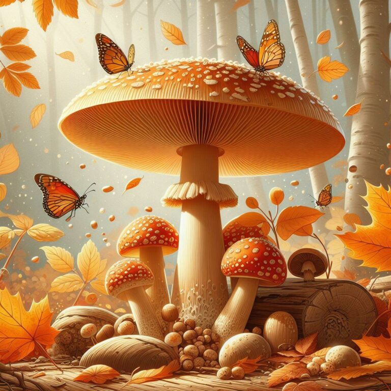 🍂 Осенний дар природы: Опенок толстоногий и его секреты
