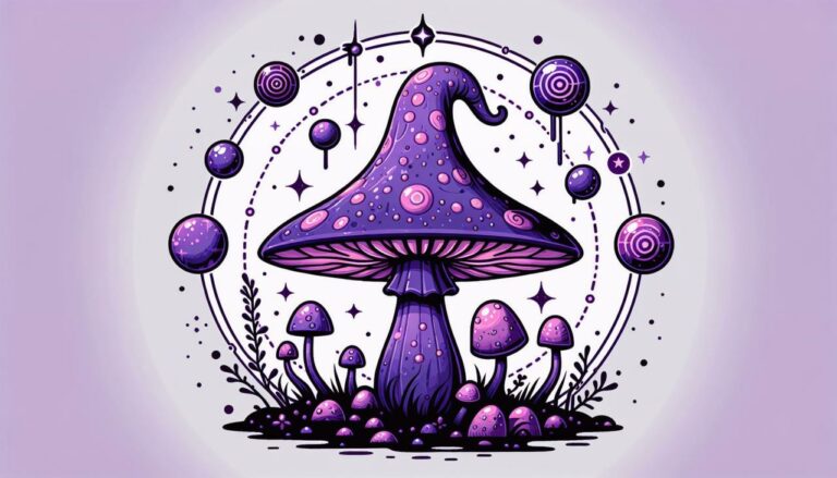 🍄 Рядовка фиолетовая: таинственный гриб из ведьминых кругов