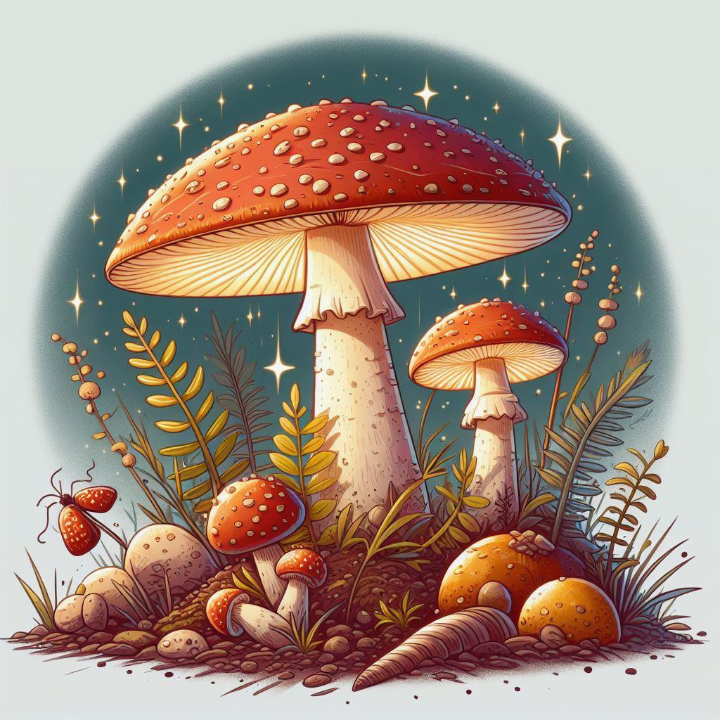 🍄 Мухомор Виттадини: открытие в мире грибов: 🔬 Токсичность и безопасность: насколько опасен для человека