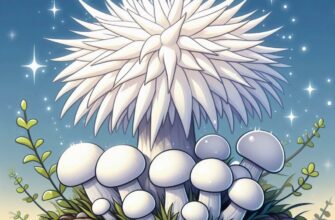 🍄 Белый ежовик: секреты съедобного гриба с шипами