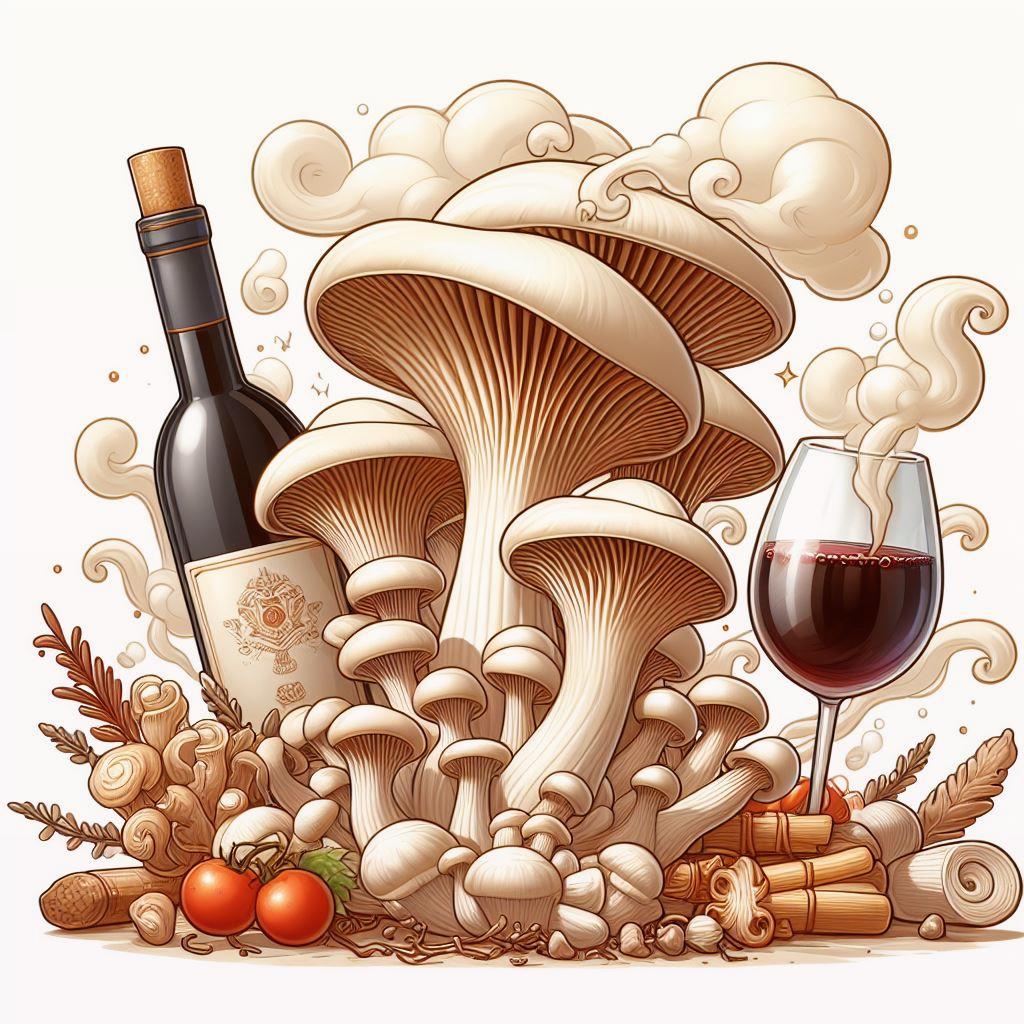 🍄 Вешенка легочная: откройте для себя аромат благородного вина: 📚 Биологические характеристики: уникальность вешенки легочной