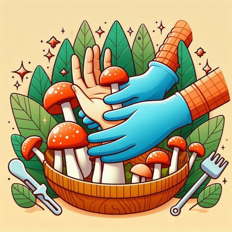 🧼 Как эффективно очистить руки после сбора грибов: советы и средства