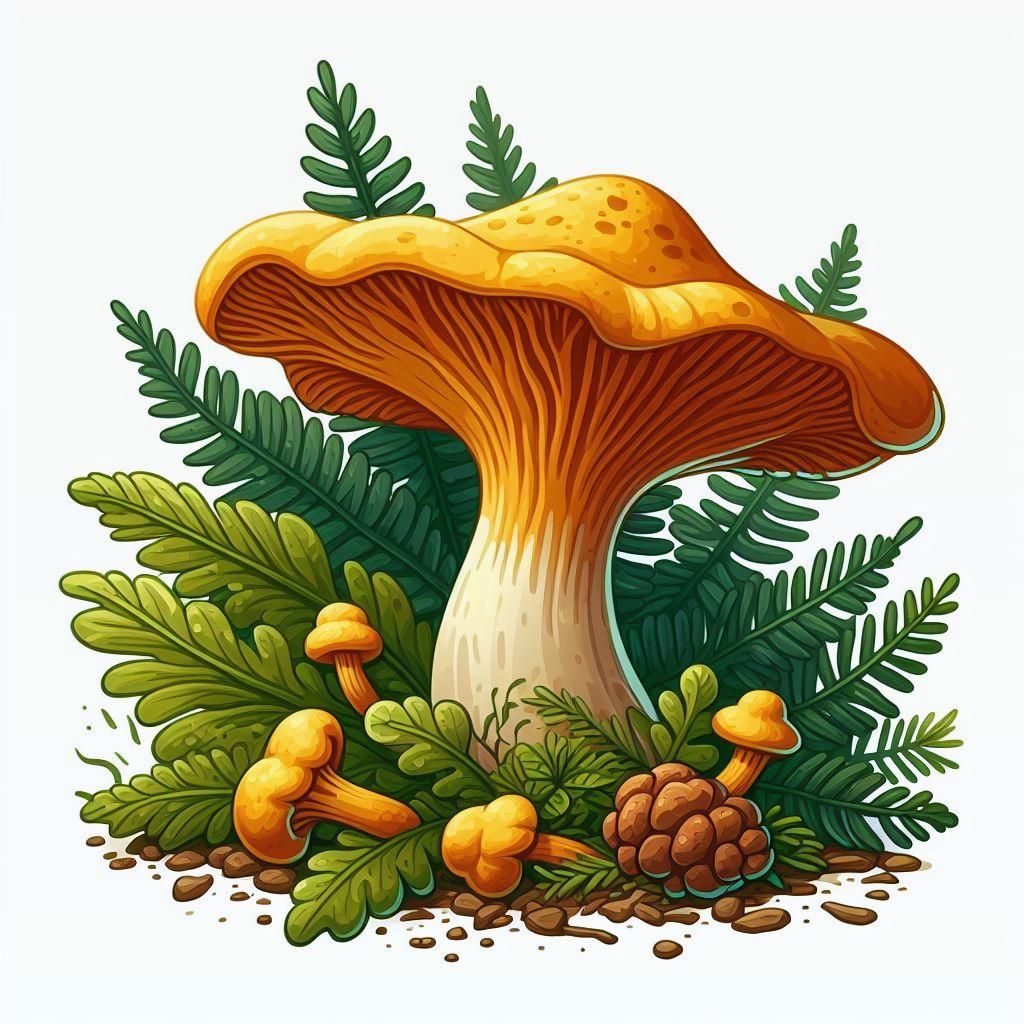 🍄 Лисичка желтеющая: полезный гриб тенистых еловых лесов: 🌱 Советы по сбору и предварительной обработке